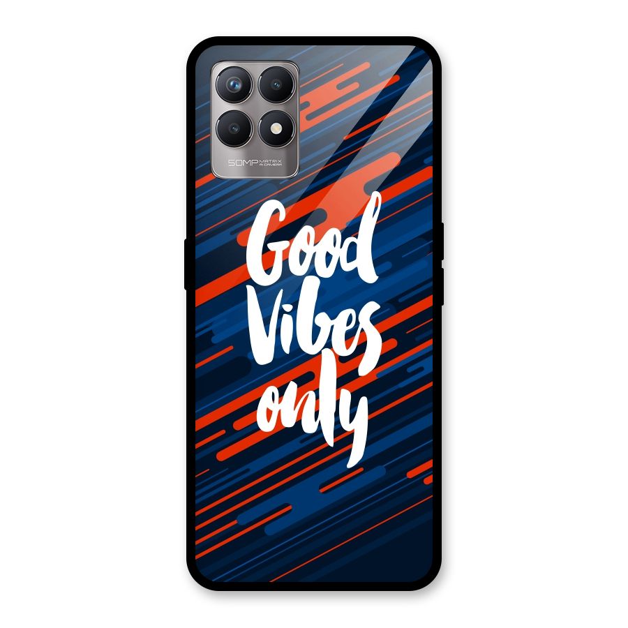 Good Vibes Only Glass Back Case for Realme Narzo 50