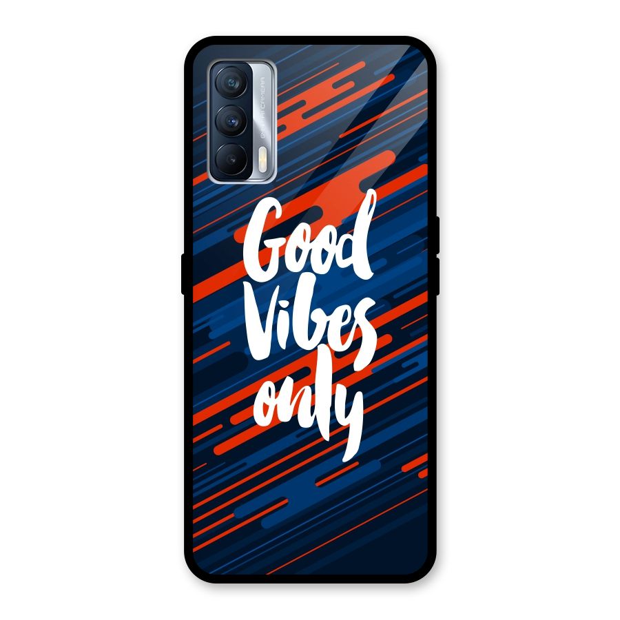 Good Vibes Only Glass Back Case for Realme X7