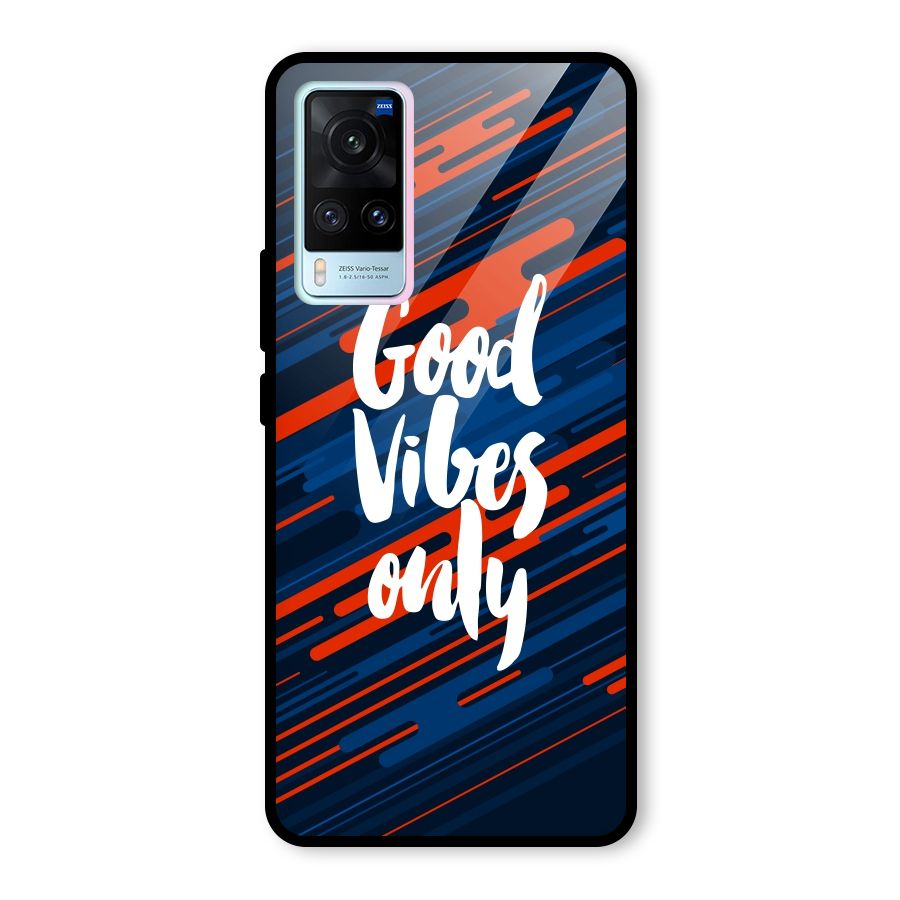 Good Vibes Only Glass Back Case for Vivo X60