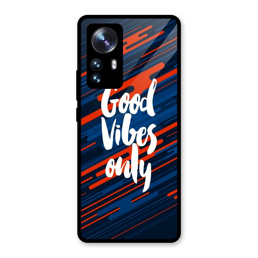 Good Vibes Only Glass Back Case for Xiaomi 12 Pro