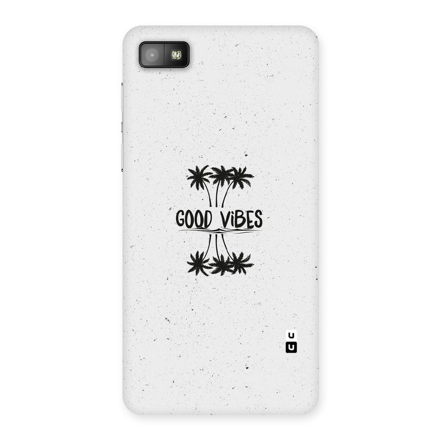 Good Vibes Rugged Back Case for Blackberry Z10