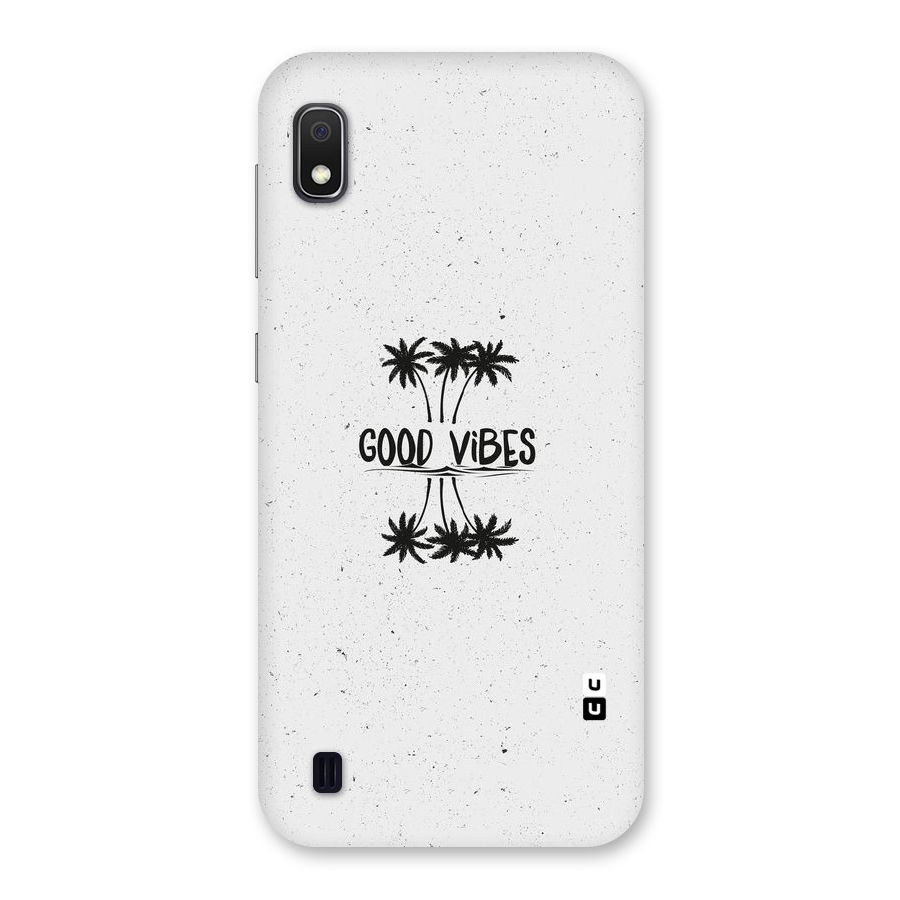 Good Vibes Rugged Back Case for Galaxy A10