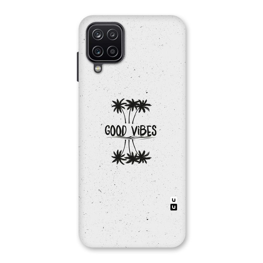 Good Vibes Rugged Back Case for Galaxy A12