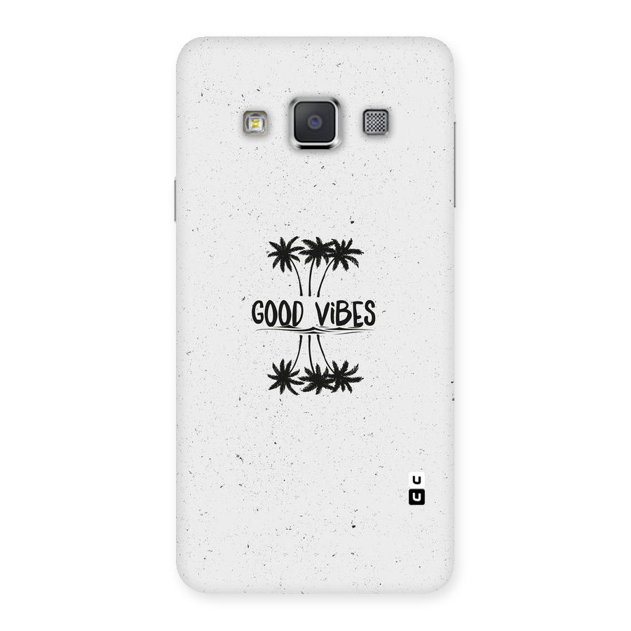 Good Vibes Rugged Back Case for Galaxy A3