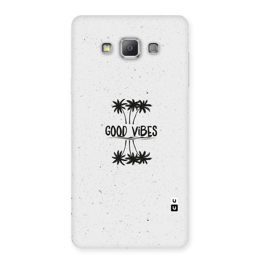 Good Vibes Rugged Back Case for Galaxy A7