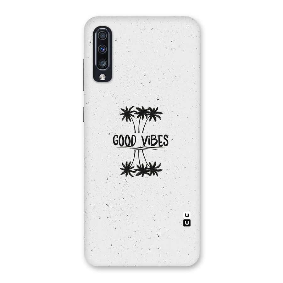 Good Vibes Rugged Back Case for Galaxy A70