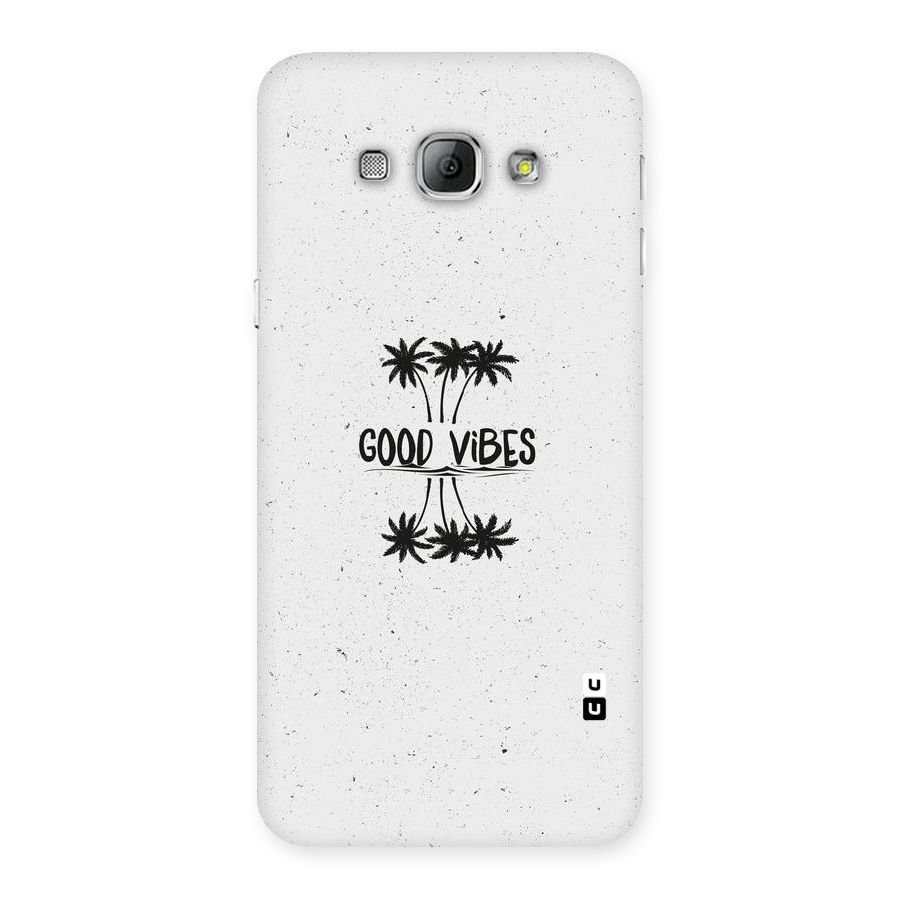 Good Vibes Rugged Back Case for Galaxy A8