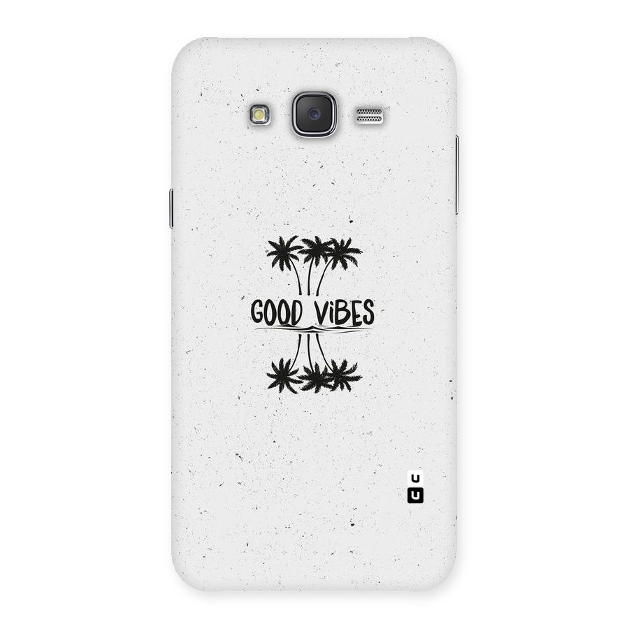 Good Vibes Rugged Back Case for Galaxy J7