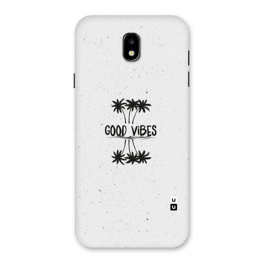 Good Vibes Rugged Back Case for Galaxy J7 Pro