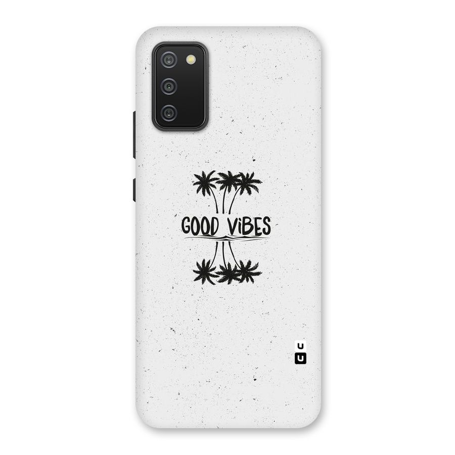 Good Vibes Rugged Back Case for Galaxy M02s