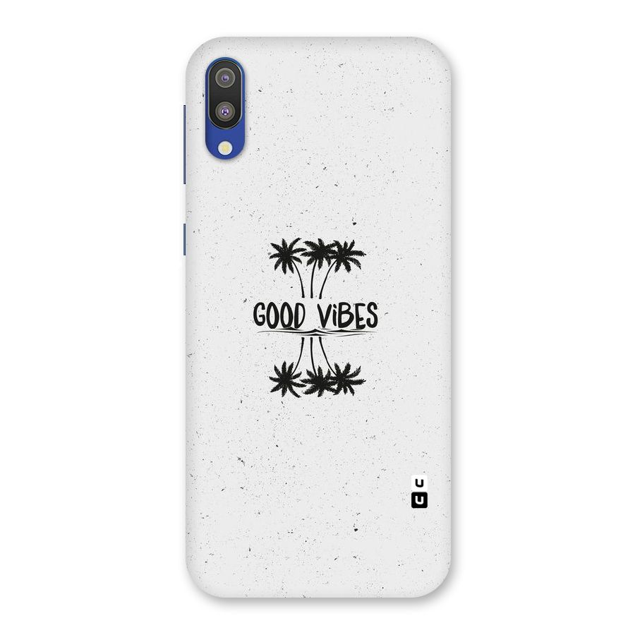 Good Vibes Rugged Back Case for Galaxy M10
