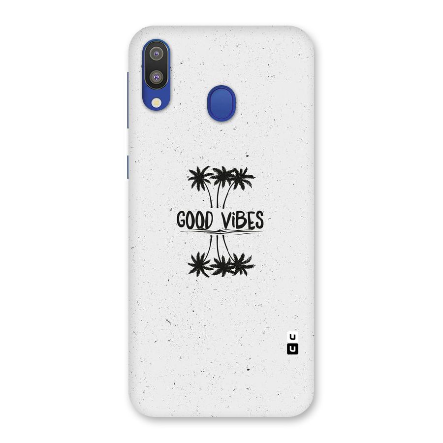 Good Vibes Rugged Back Case for Galaxy M20