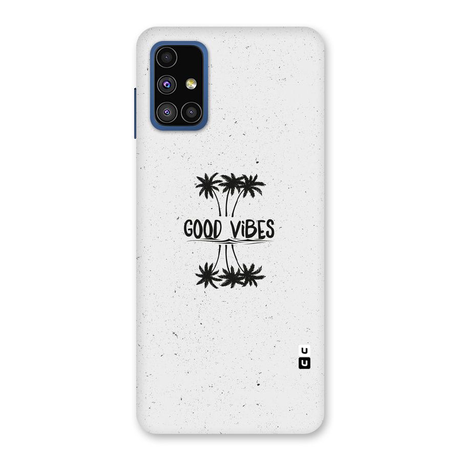 Good Vibes Rugged Back Case for Galaxy M51