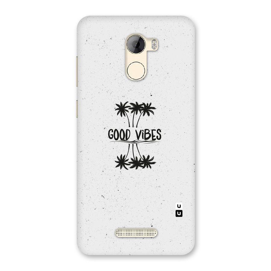 Good Vibes Rugged Back Case for Gionee A1 LIte