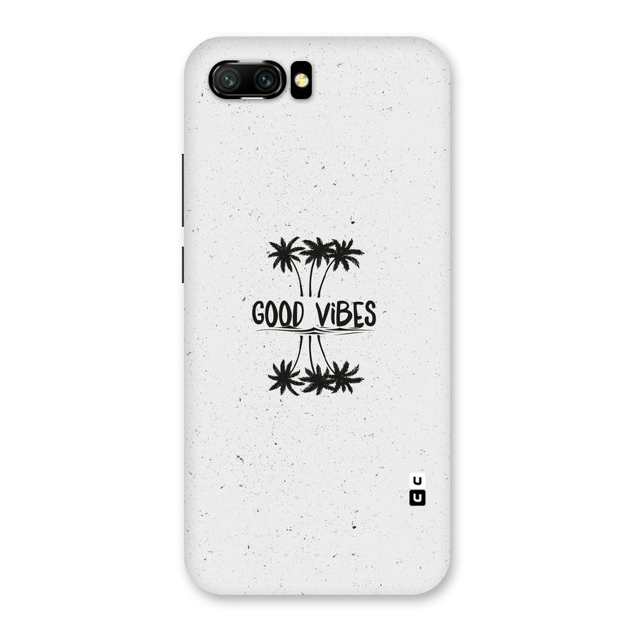 Good Vibes Rugged Back Case for Honor 10