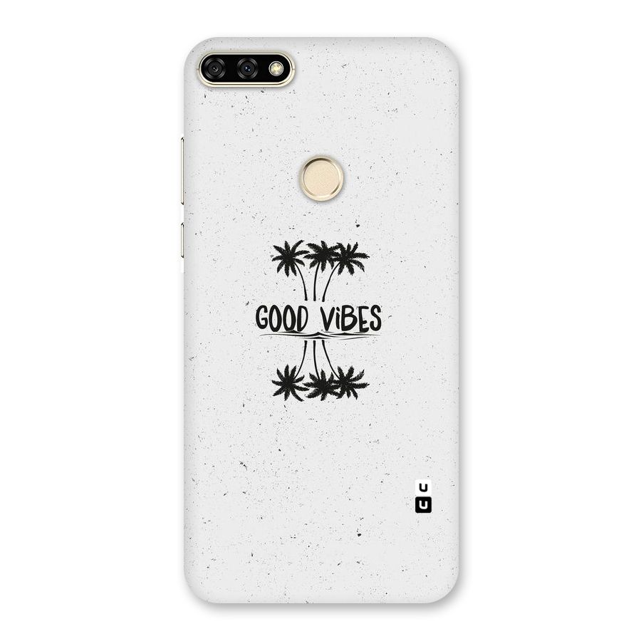 Good Vibes Rugged Back Case for Honor 7A