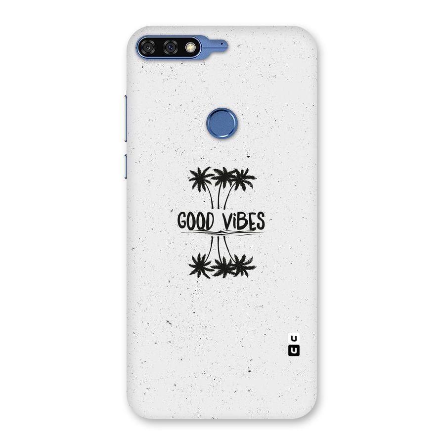 Good Vibes Rugged Back Case for Honor 7C