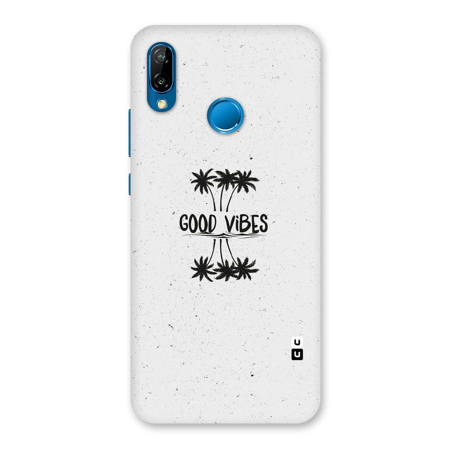 Good Vibes Rugged Back Case for Huawei P20 Lite
