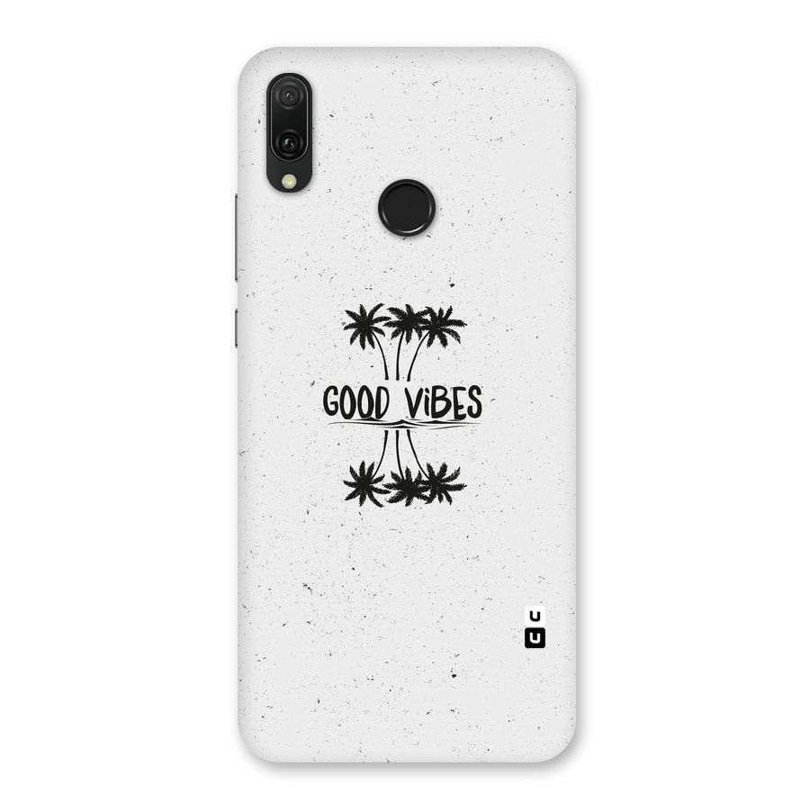 Good Vibes Rugged Back Case for Huawei Y9 (2019)