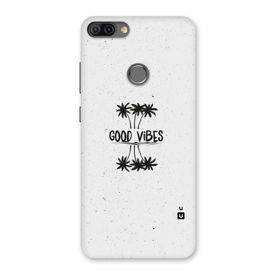 Good Vibes Rugged Back Case for Infinix Hot 6 Pro
