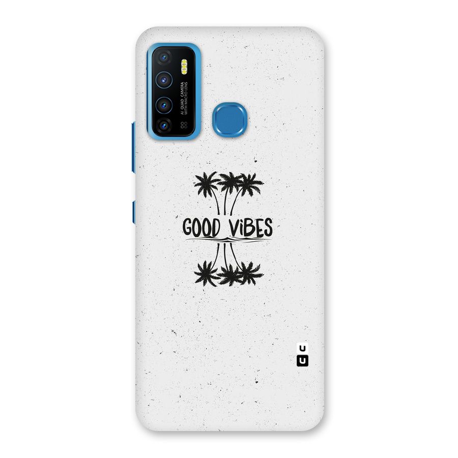 Good Vibes Rugged Back Case for Infinix Hot 9