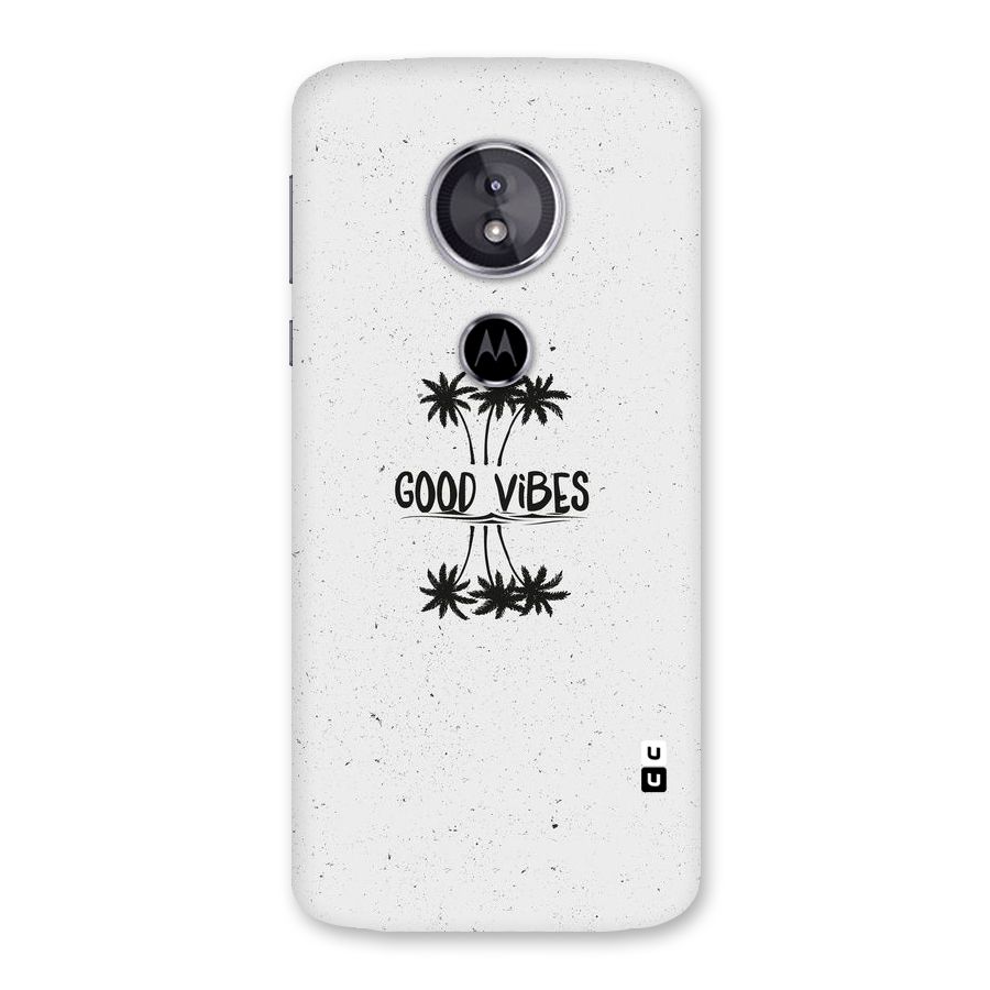 Good Vibes Rugged Back Case for Moto E5