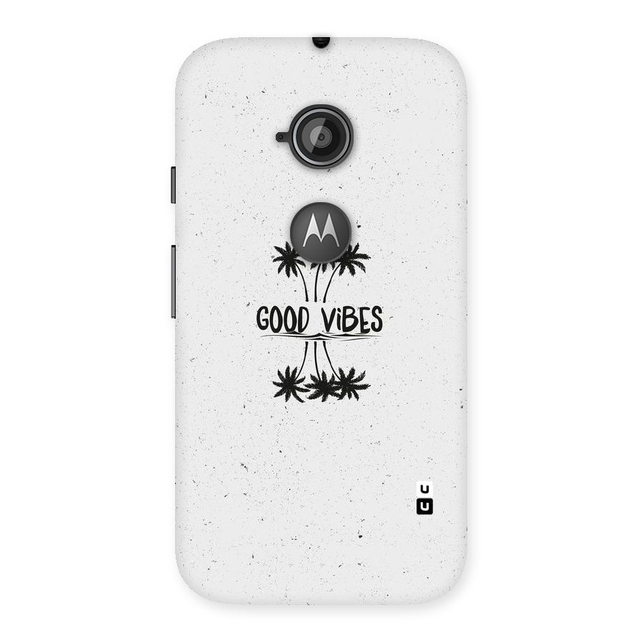 Good Vibes Rugged Back Case for Moto E 2nd Gen