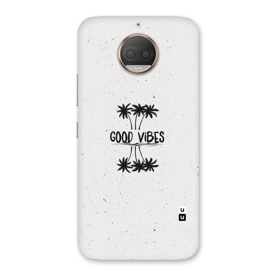 Good Vibes Rugged Back Case for Moto G5s Plus