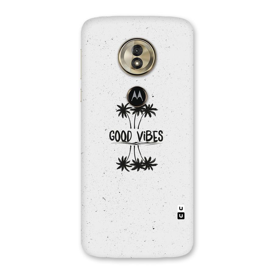 Good Vibes Rugged Back Case for Moto G6 Play