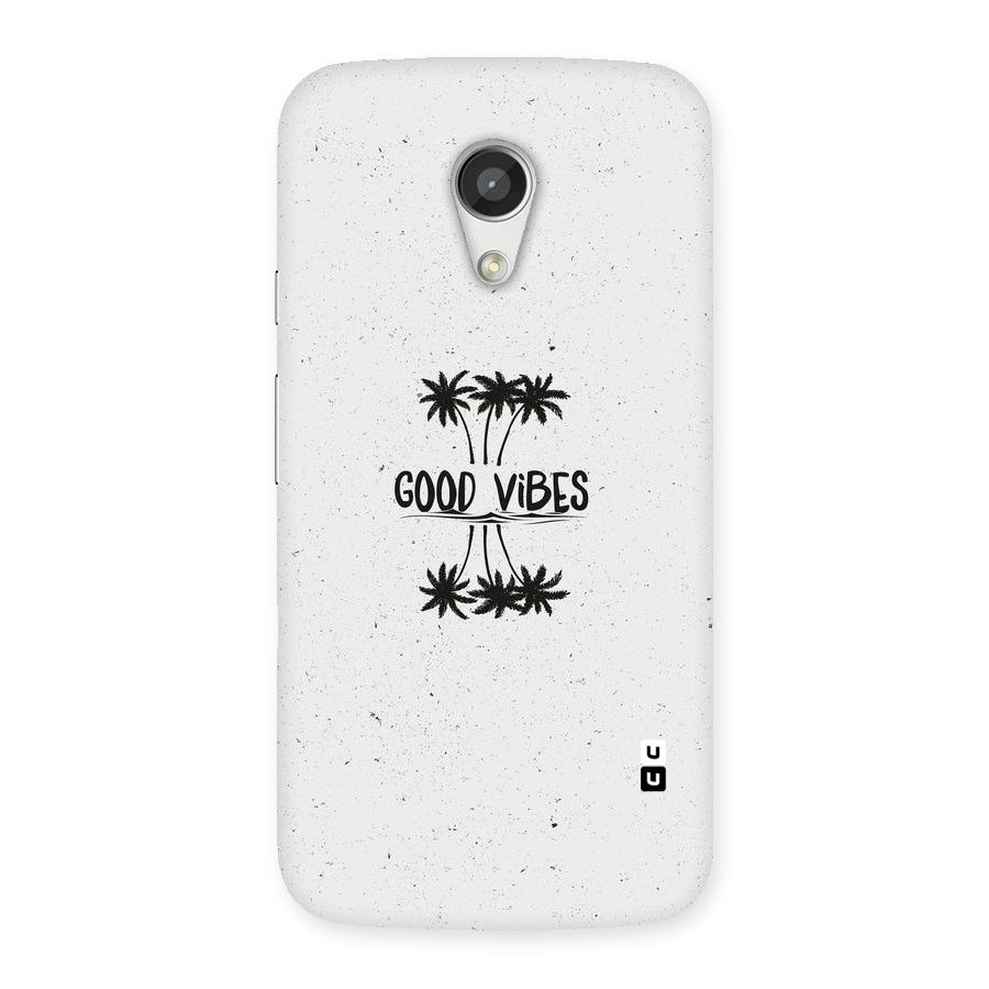 Good Vibes Rugged Back Case for Moto G 2nd Gen