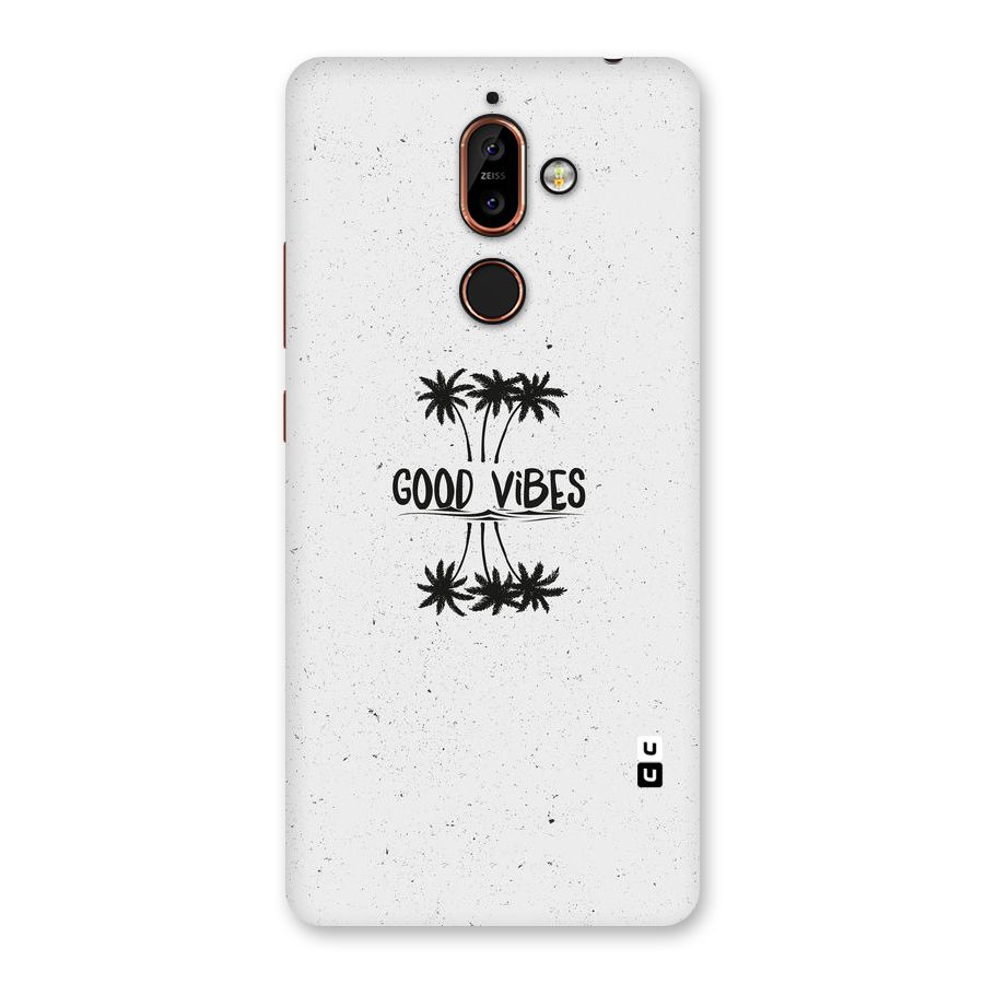 Good Vibes Rugged Back Case for Nokia 7 Plus