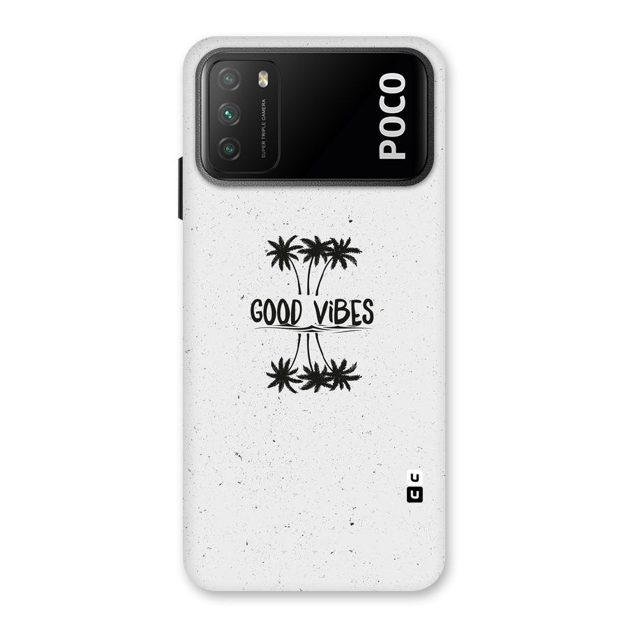 Good Vibes Rugged Back Case for Poco M3