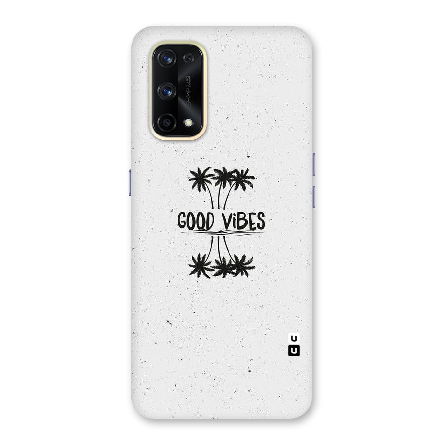 Good Vibes Rugged Glass Back Case for Realme X7 Pro