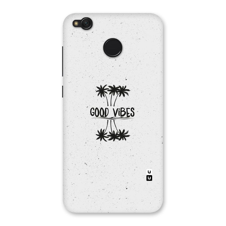 Good Vibes Rugged Back Case for Redmi 4