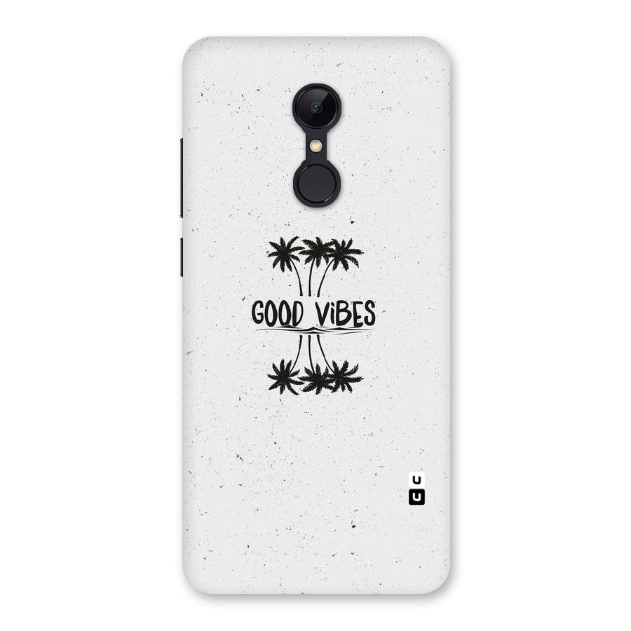 Good Vibes Rugged Back Case for Redmi 5