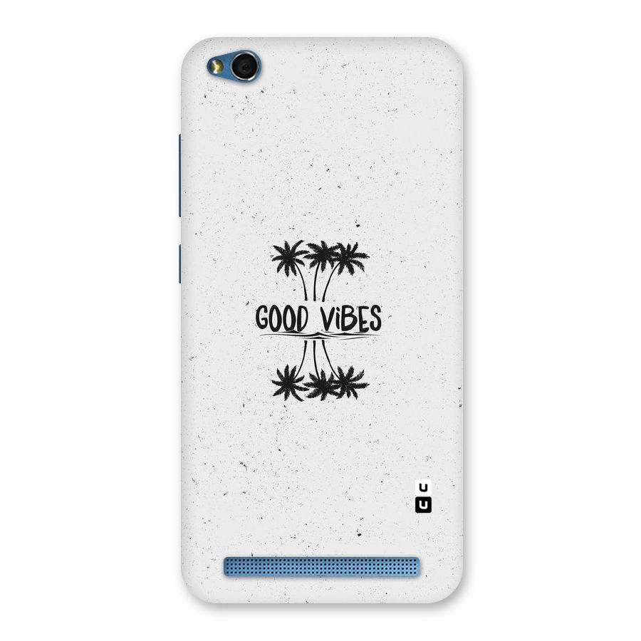 Good Vibes Rugged Back Case for Redmi 5A