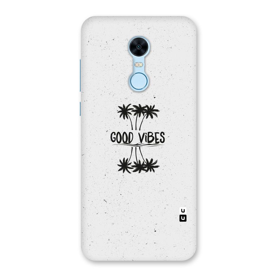 Good Vibes Rugged Back Case for Redmi Note 5