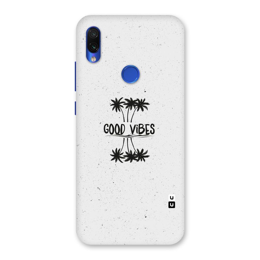 Good Vibes Rugged Back Case for Redmi Note 7S