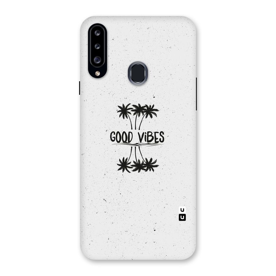 Good Vibes Rugged Back Case for Samsung Galaxy A20s