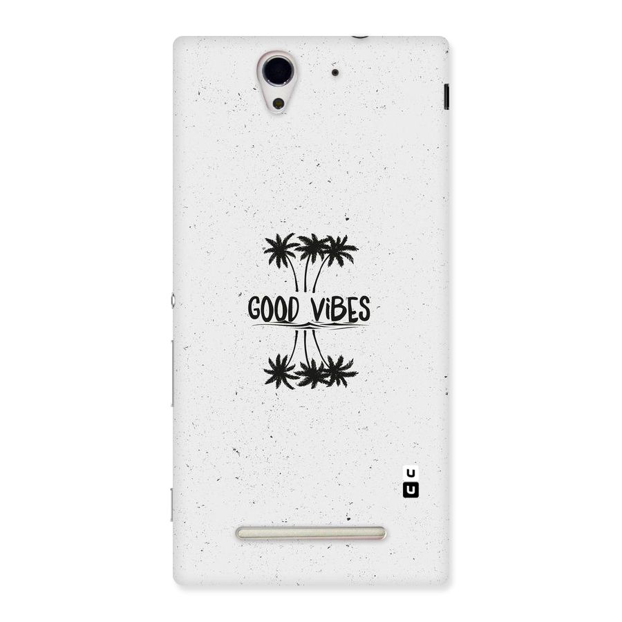 Good Vibes Rugged Back Case for Sony Xperia C3