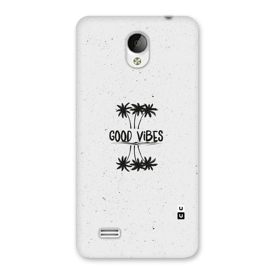 Good Vibes Rugged Back Case for Vivo Y21