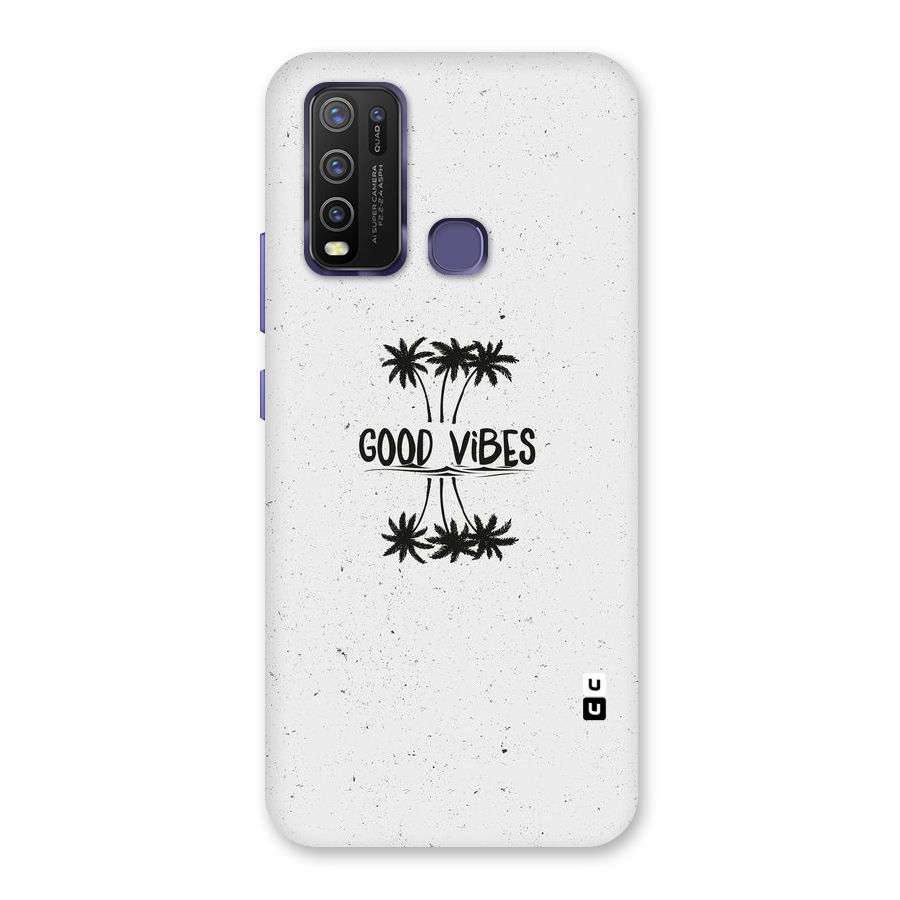 Good Vibes Rugged Back Case for Vivo Y30