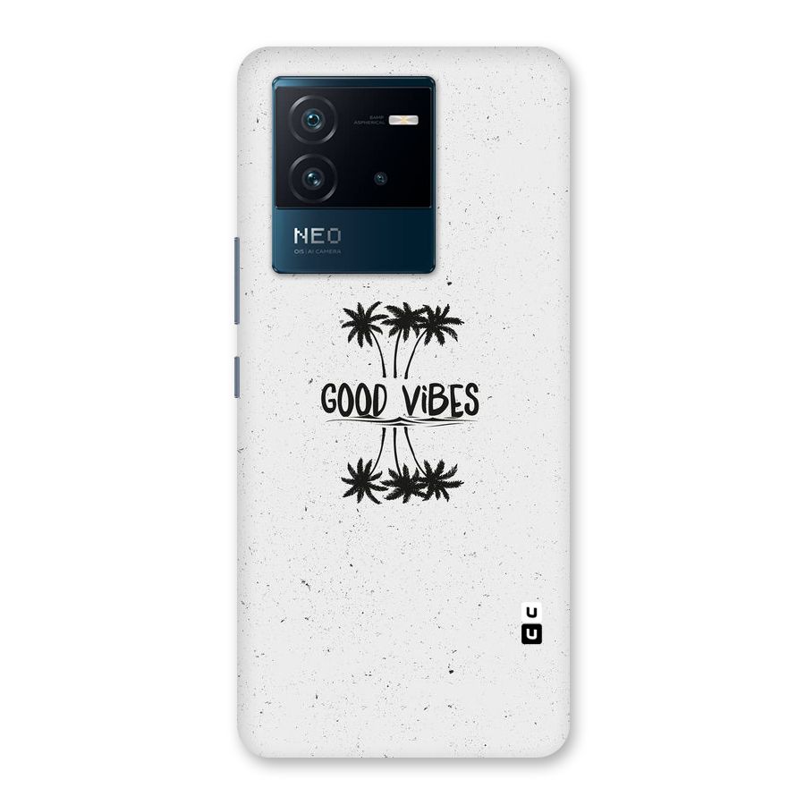 Good Vibes Rugged Back Case for Vivo iQOO Neo 6 5G
