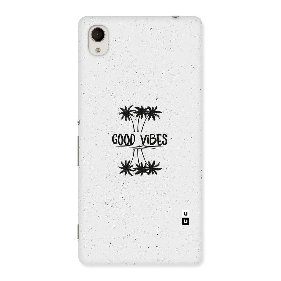 Good Vibes Rugged Back Case for Xperia M4 Aqua