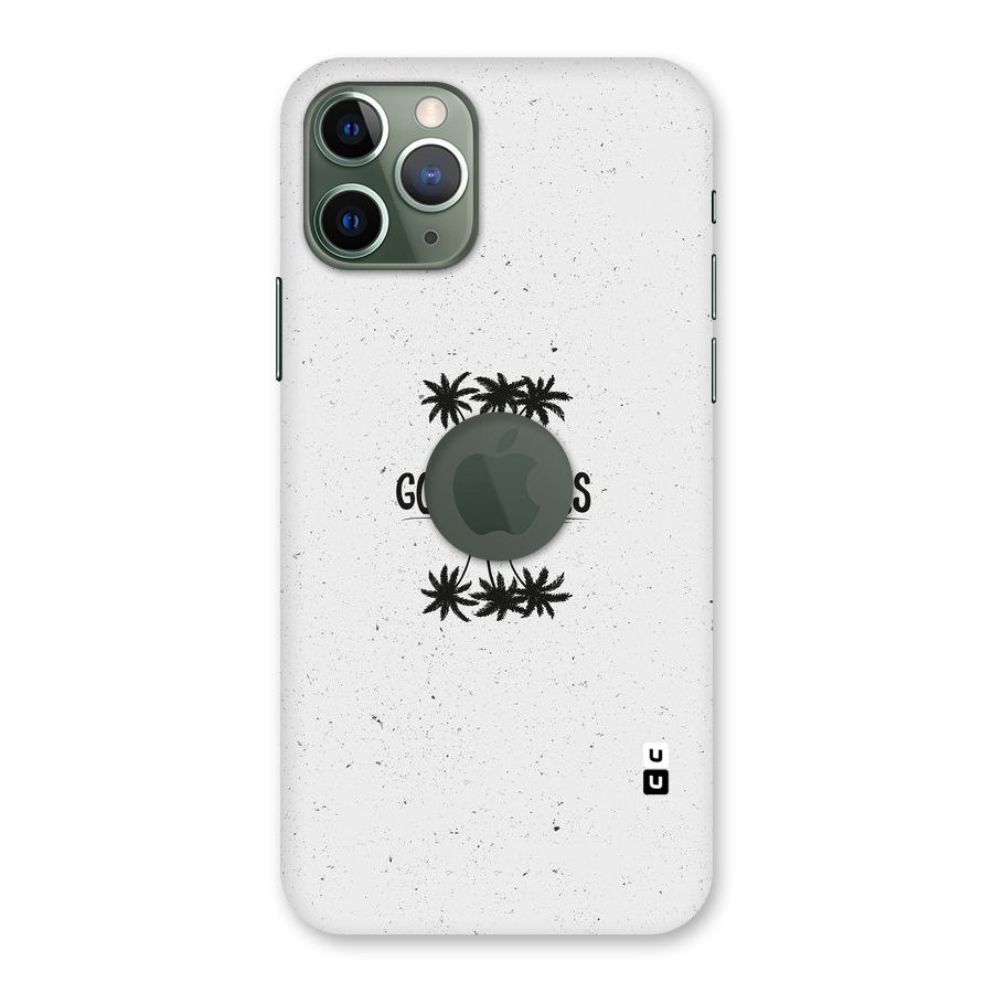 Good Vibes Rugged Back Case for iPhone 11 Pro Logo  Cut