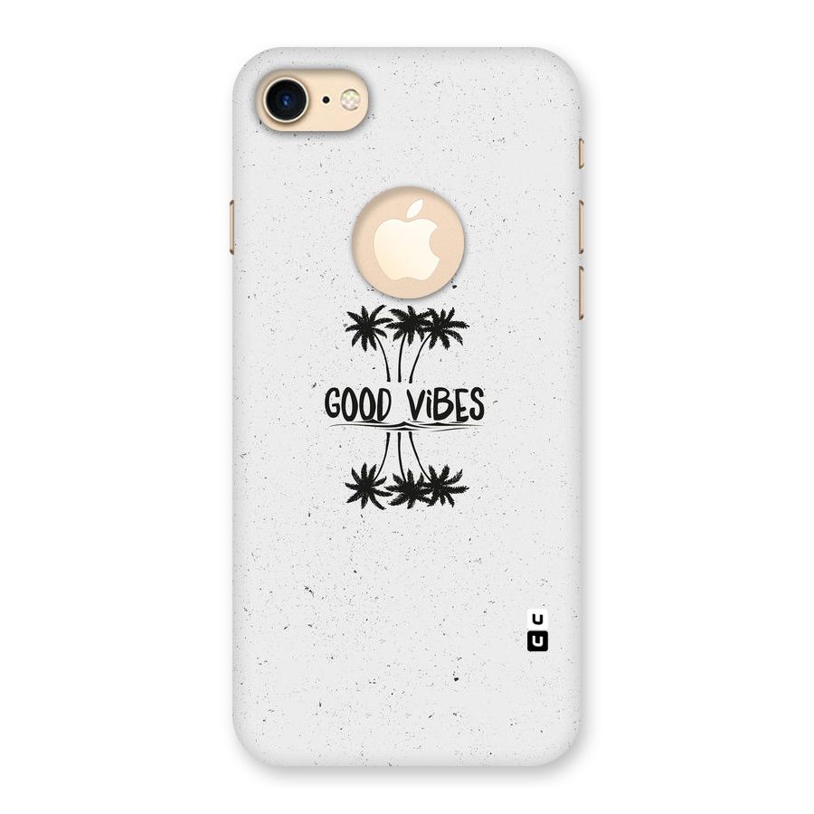 Good Vibes Rugged Back Case for iPhone 8 Logo Cut