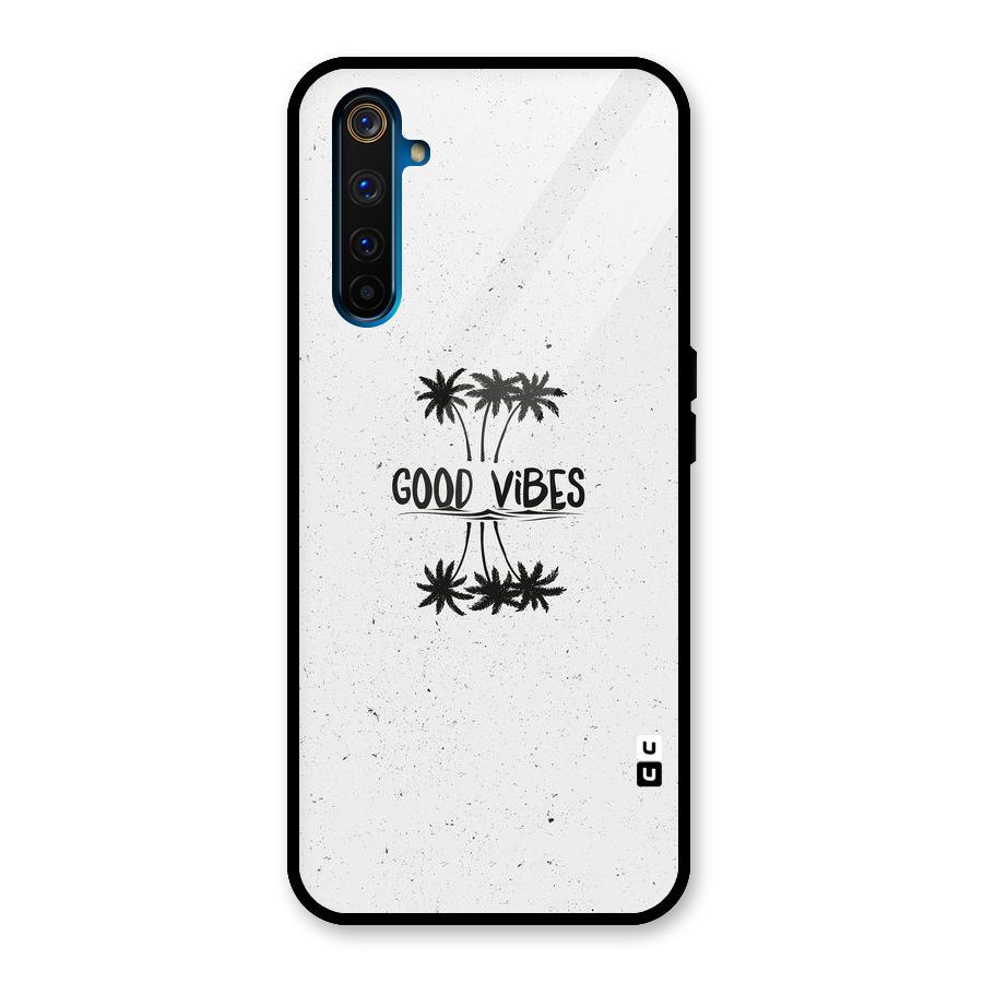 Good Vibes Rugged Glass Back Case for Realme 6 Pro