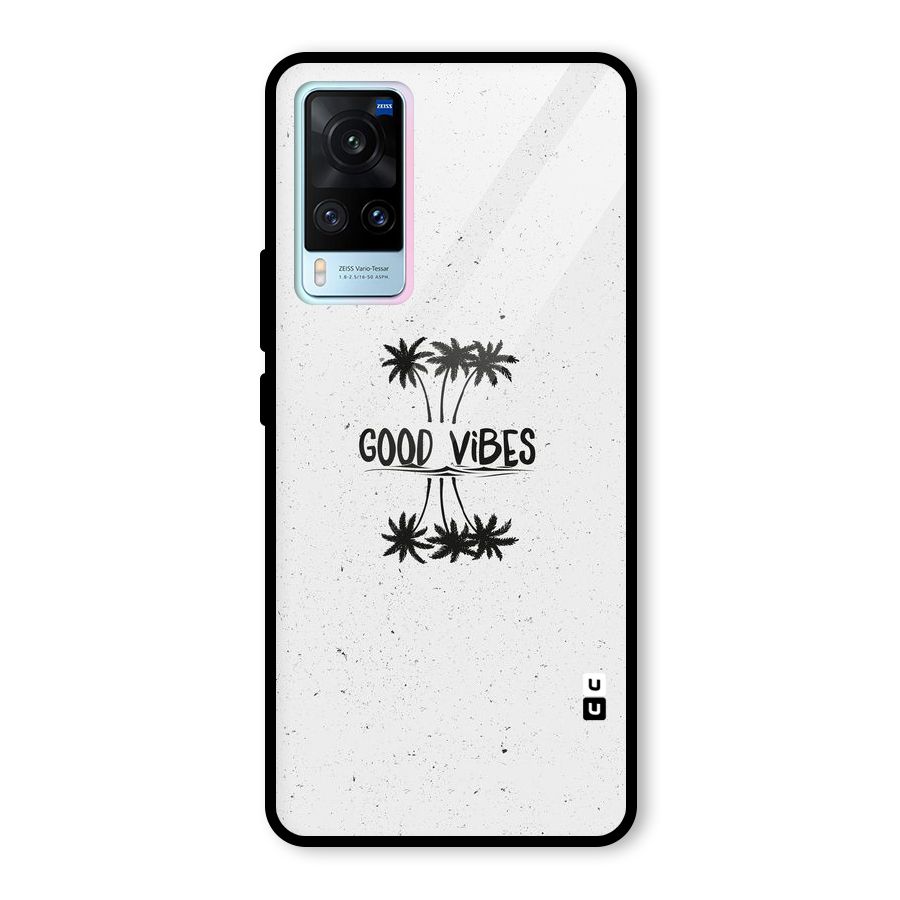 Good Vibes Rugged Glass Back Case for Vivo X60