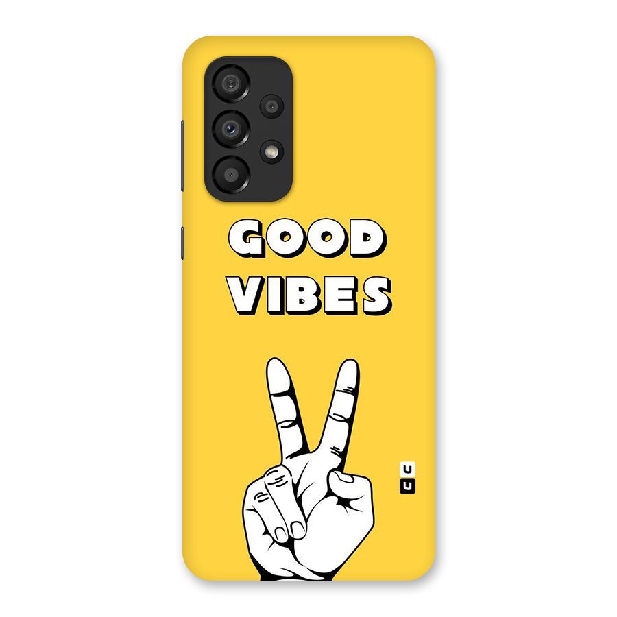 Good Vibes Victory Back Case for Galaxy A33 5G