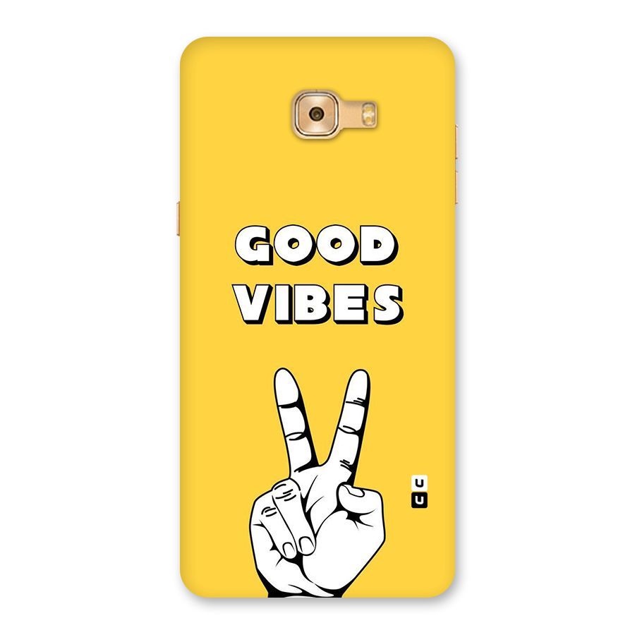 Good Vibes Victory Back Case for Galaxy C9 Pro